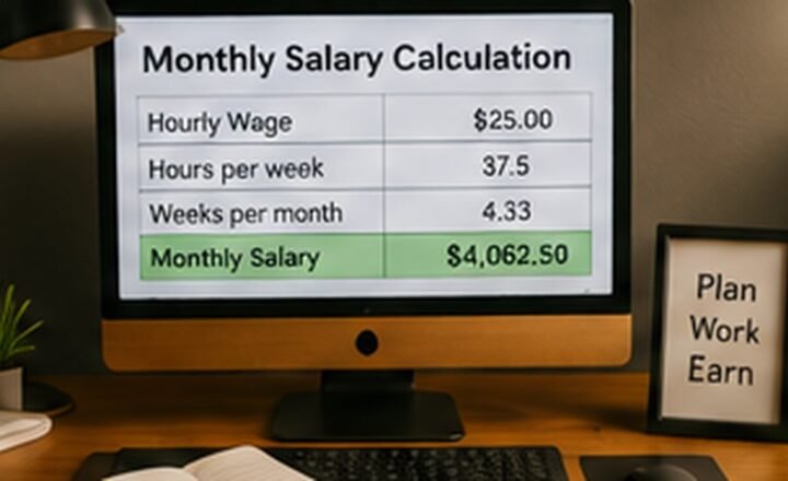How to Calculate Monthly Salary From Hourly Wage in Canada